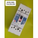 DISJUNTOR MITSUBISHI 3P NO-FUSE - NV50-SWU 20A 