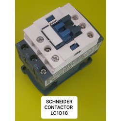 CONTACTOR - SCHNEIDER LC1D18