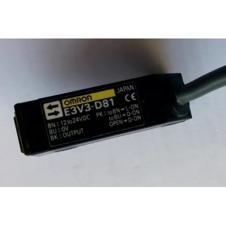 Sensor Fotoelétrico Omron E3V3-D81