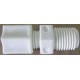 Nylon Bulkhead Fitting For Flux Reservoir